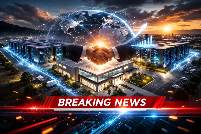 AI Data Center Acquisition News Today showing edge AI expansion through strategic data center acquisitions