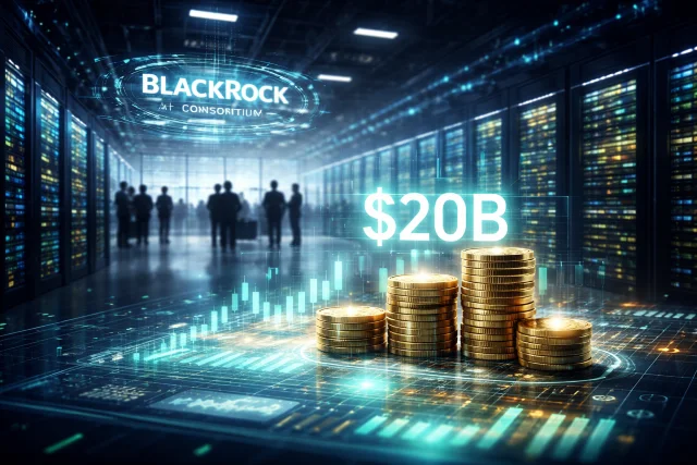 Blackrock AI Consortium Aligned Data Centers $20 Billion Deal News mega investment in AI ready data center infrastructure