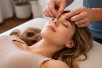 Cranial Facial Release session improving nasal breathing and facial tension relief