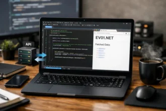 Ev01.net fetch and display project page built with ASP.NET Core
