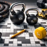 Fitness Items for Swinging Crossword Clue kettlebells gym equipment answer explanation