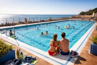 Guinea Gap Baths swimming pools with lane swim and family sessions