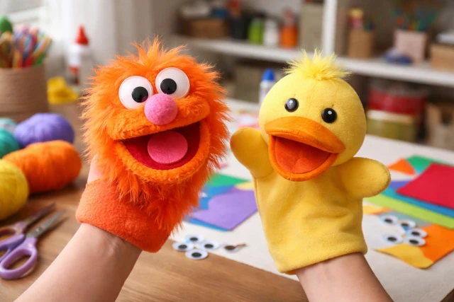 Hand Puppet Puppets for beginners with easy character ideas and simple performance tips