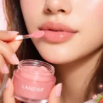 Laneige Lip Mask applied at night for smooth, plump-looking lips