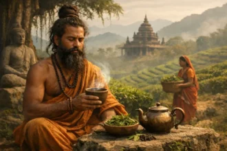 What is the Indian Legend About Tea explained with monk story and Indian chai culture