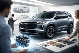 2026 Chevrolet Traverse exterior design and interior features