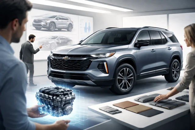 2026 Chevrolet Traverse exterior design and interior features