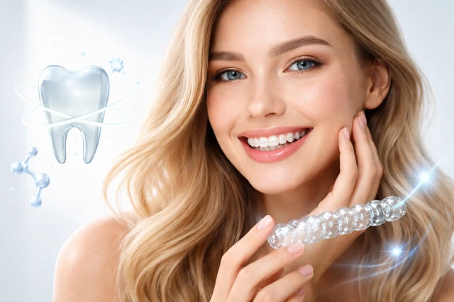 Adult Orthodontics clear aligners modern teeth straightening treatment