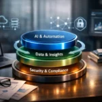Aspertaan framework diagram for modern digital business operations
