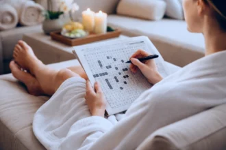 Beauty Lounge Of A Sort Nyt crossword clue answer concept