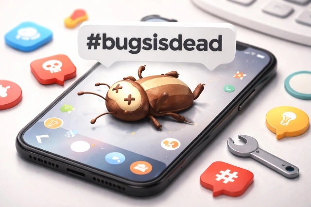 Bugsisdead trend explained with examples of how tech creators and developers use it online