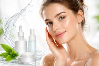 Hydra HD smooth dewy makeup look with radiant skin finish