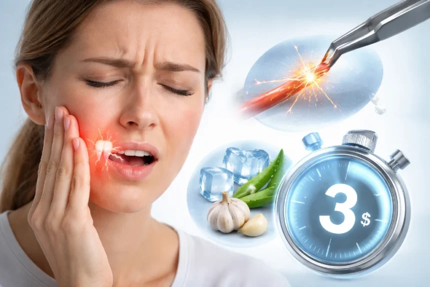 Kill Tooth Pain Nerve in 3 Seconds Permanently before seeing a dentist for fast toothache relief