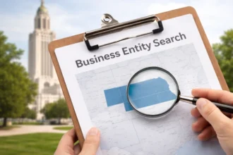 Nebraska Business Entity Search online business registry database lookup