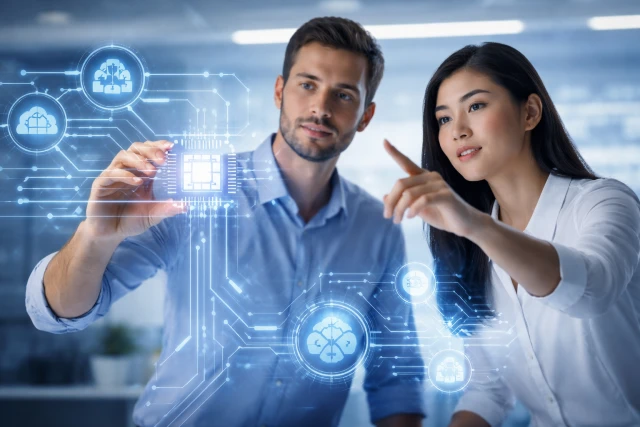 Renas Tech digital technology infrastructure and innovation concept