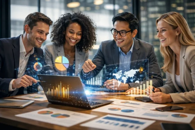 Spaietacle for Business dashboard showing measurable results