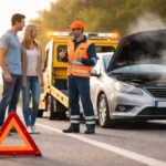 Tow Truck Near Me open now helping a stranded driver with urgent roadside support