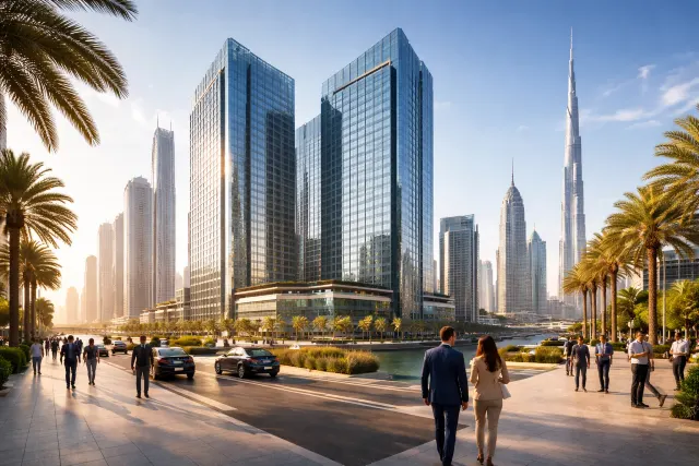 Westgate Business Bay modern commercial towers in Dubai business district