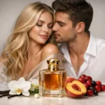 Yara Perfume bottle with soft pink design showing creamy sweet fragrance style for women