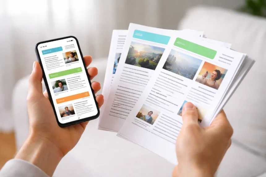 your topics multiple stories creates a better reading experience for online readers