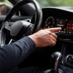 Automatic Car Symbols shown on a modern vehicle dashboard in easy US English