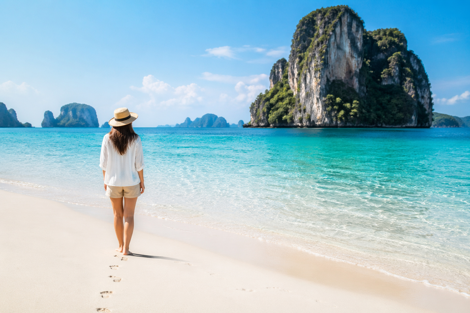 Best Beaches in Thailand with crystal clear water and island views
