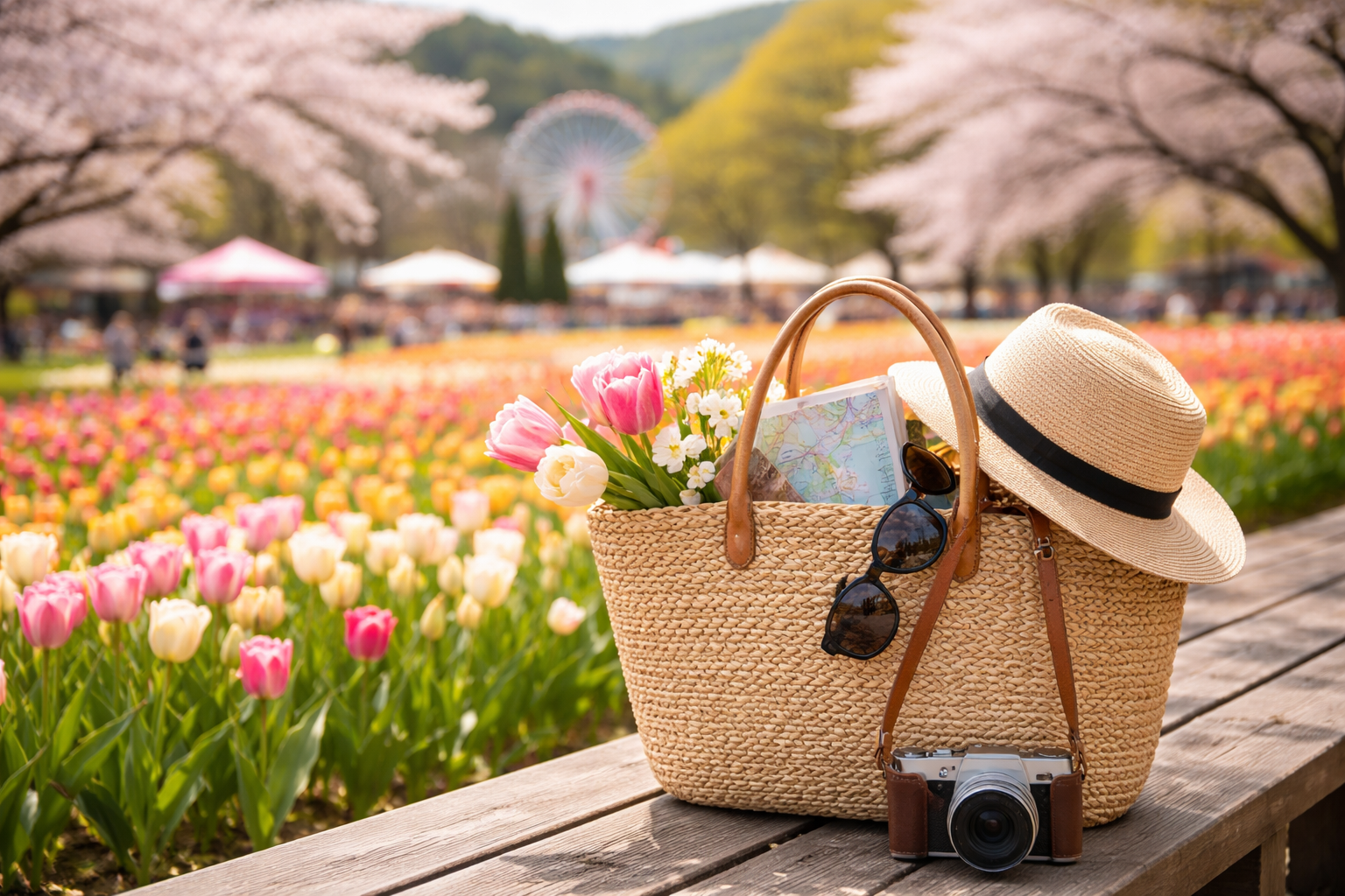 Best Places to Visit in Spring with colorful flowers, lively festivals, and fresh weather in scenic travel destinations