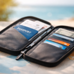 Best Travel Wallets holding passport, cards, cash, and travel documents securely during travel