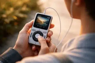 Feishin music client interface concept for self-hosted music fans using Jellyfin and Navidrome