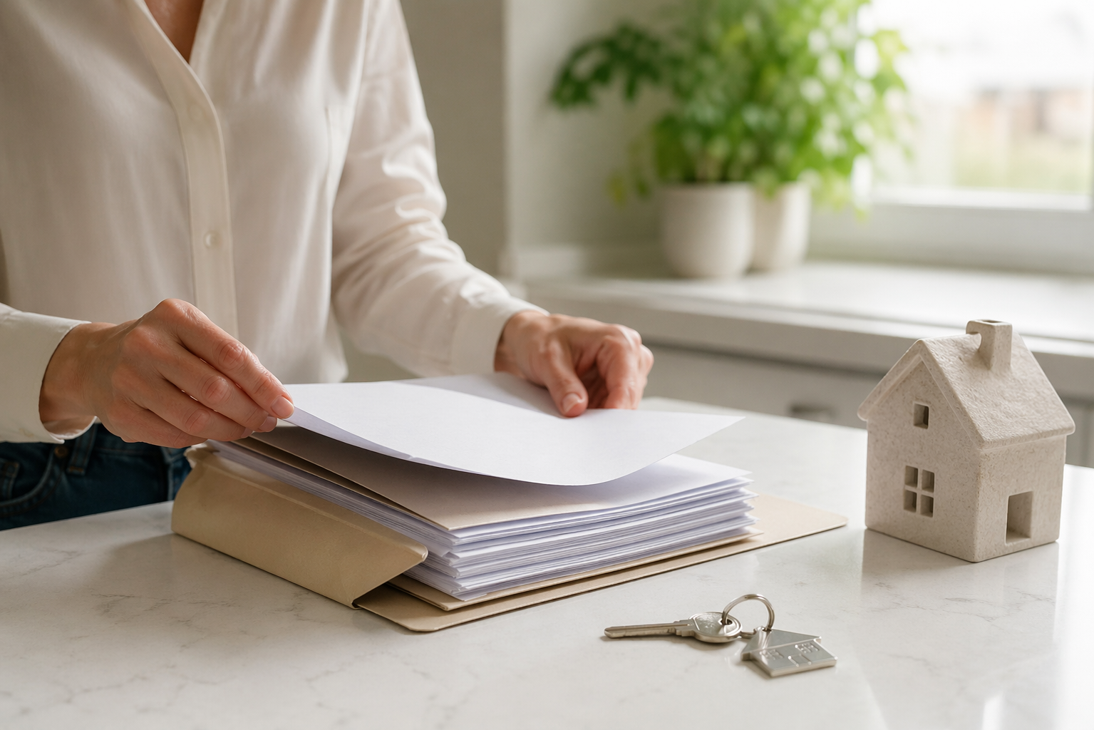 Home Information Pack documents prepared by a home seller before listing a property