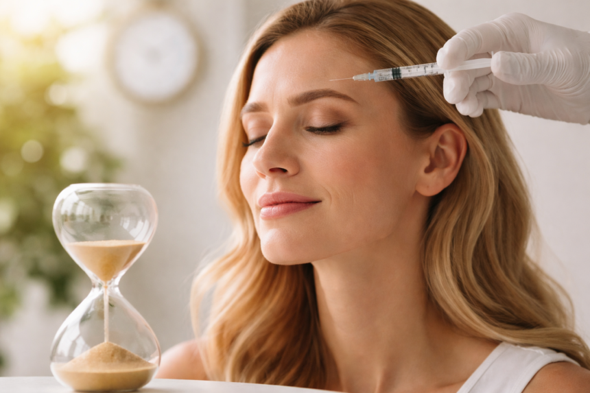 How Long Does Botox Last on forehead lines and wrinkles after cosmetic treatment