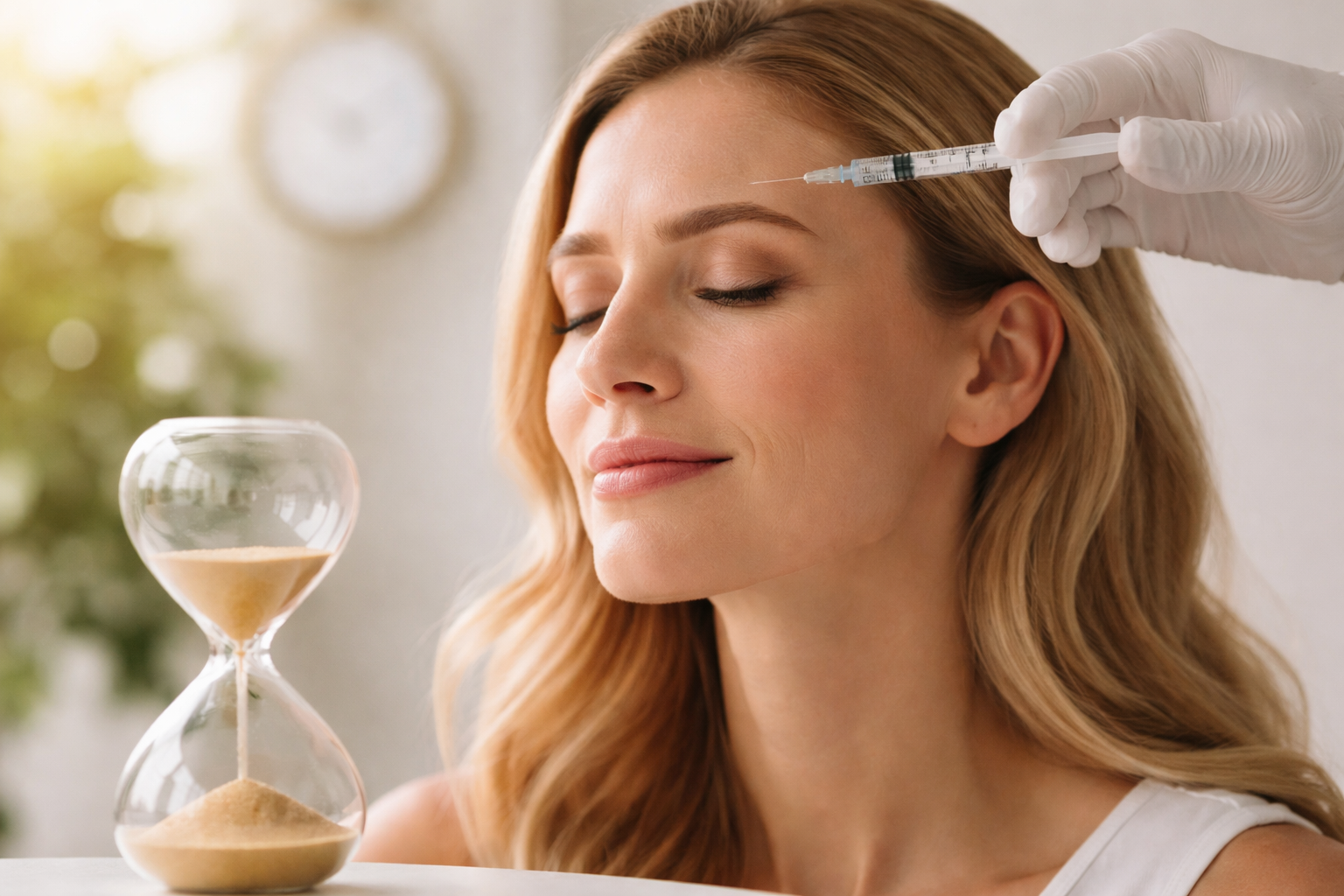 How Long Does Botox Last on forehead lines and wrinkles after cosmetic treatment