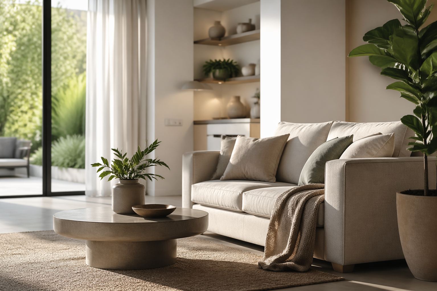 Hypackel modern home space with smart storage, clean design, and functional layout