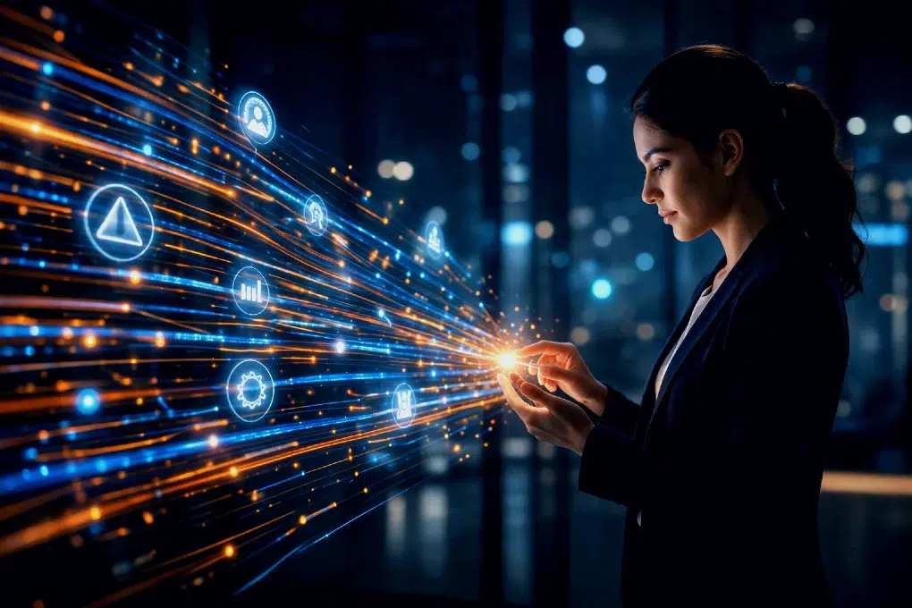 Logging Live dashboard showing real-time app events, structured logs, alerts, and performance monitoring for modern applications