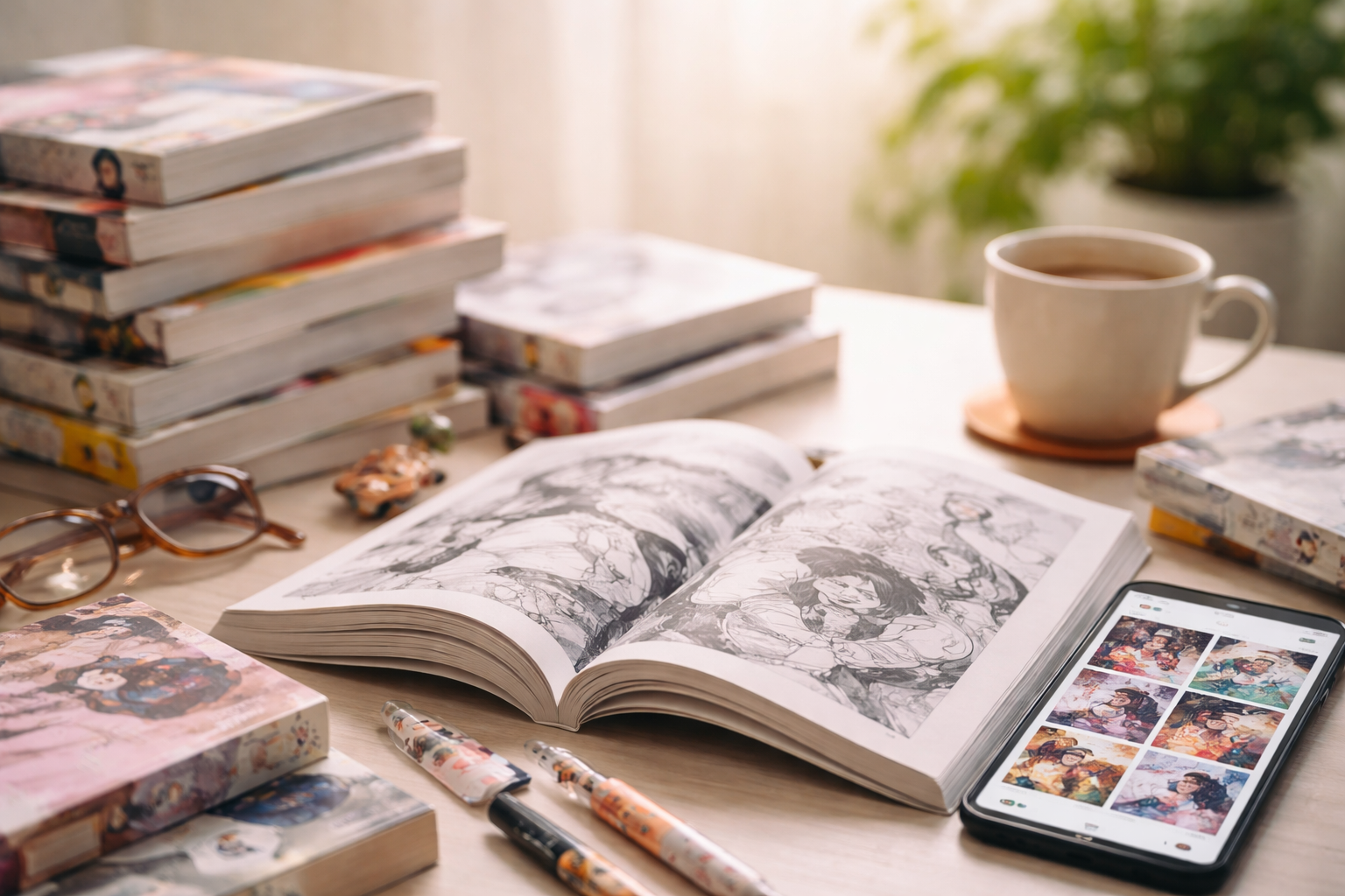 Mgeko site overview showing online manga, manhwa, and fan comics reading interface