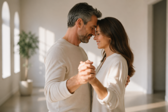One on One Dance creating a special moment between loved ones at home