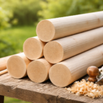 Planed All Round timber boards with smooth finished wood surface for shelves and interior joinery