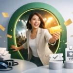 WeChat Mini Program Event Tickets shown on a smartphone with QR check-in at a live event entrance