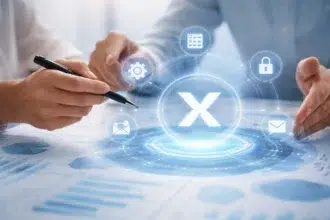 Xpress Engine dashboard concept showing a modular open source CMS for modern website management